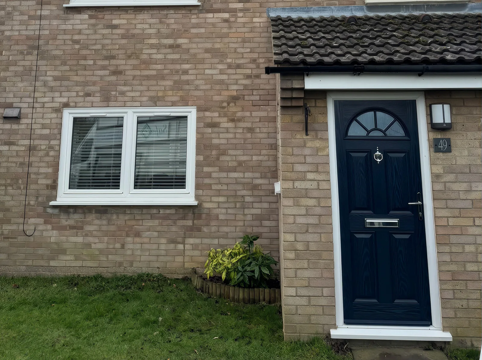 Before Installation - Front Entrance & Window Upgrade